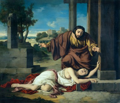El levita de Efraín, de Giustiniano degli Avancini (1807-1843). de Giustiniano Degli Avancini