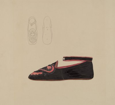 Zapato de bebé de Gladys Cook