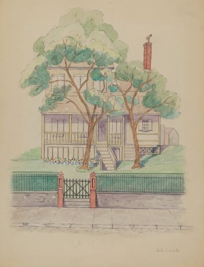 Casa Stewart, c. 1936 de Gladys Cook