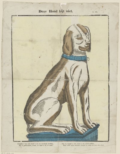 Este perro no muerde (título del objeto) de Glenisson and Van Genechten