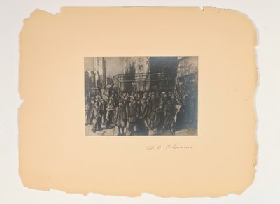 Escenas de la vida de la gente, Portafolio sin título, 1906 de Glenn O Coleman