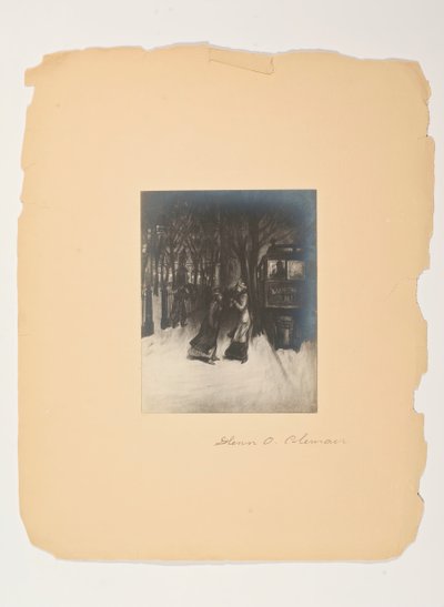 Escenas de las Vidas de la Gente, Portafolio Sin Título, c. 1905-1906 de Glenn O Coleman