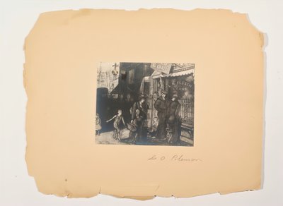 Escenas de la vida de la gente, Portafolio sin título, c. 1905-1906 de Glenn O Coleman