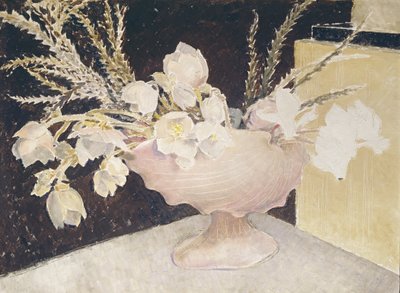 Ciclamen y rosas de Navidad de Glyn Warren Philpot