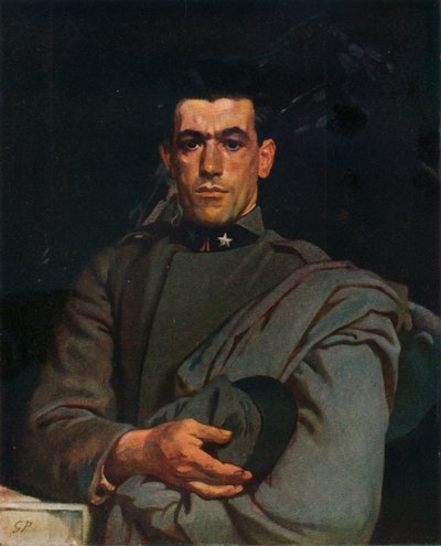 Soldado italiano, No. 2, c1918, 1924 de Glyn Warren Philpot