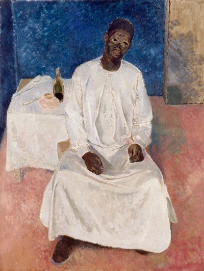El negro piensa en el cielo de Glyn Warren Philpot