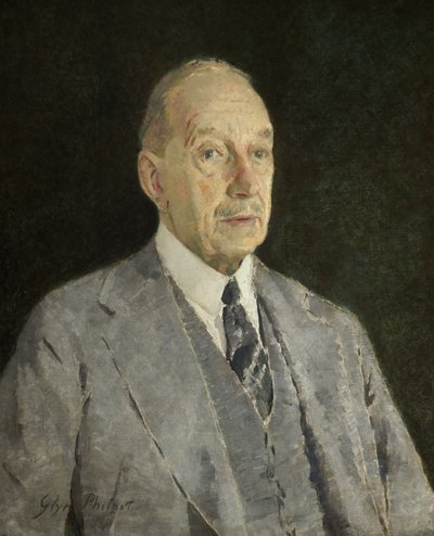 Retrato de Cecil Higgins de Glyn Warren Philpot