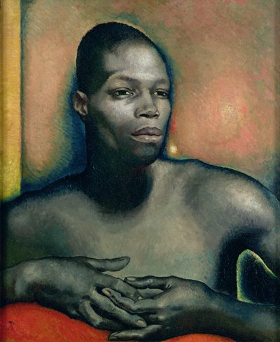 Estudio de una persona negra de Glyn Warren Philpot