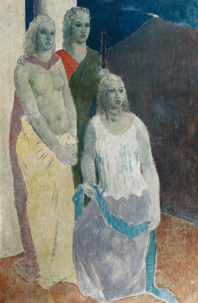 Las Tres Musas de Glyn Warren Philpot