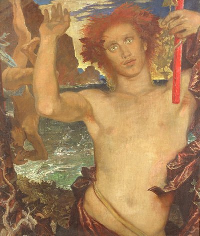 Transformación de Dionisio ante los Piratas Tirrenos, 1924 de Glyn Warren Philpot