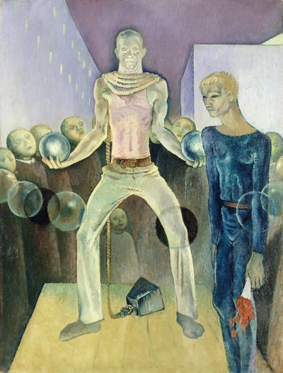 Levantamiento de Pesas, Berlín 1931 de Glyn Warren Philpot