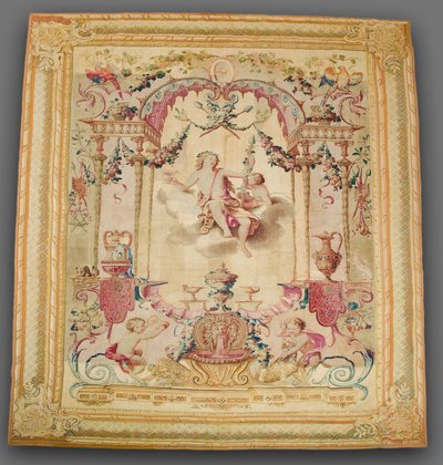 Estaciones: Otoño, Baco, 1700s de Gobelins
