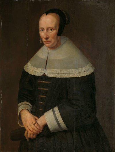 Retrato de mujer de Godaert Kamper