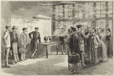 El cólera en Europa (grabado) de Godefroy Durand