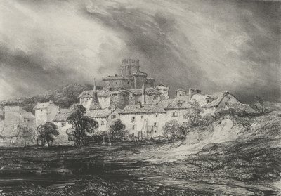 Château de Pont-Gibaud, 1830 de Godefroy Engelmann