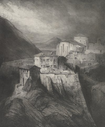 Iglesia de San Juan, Thiers, 1831 de Godefroy Engelmann