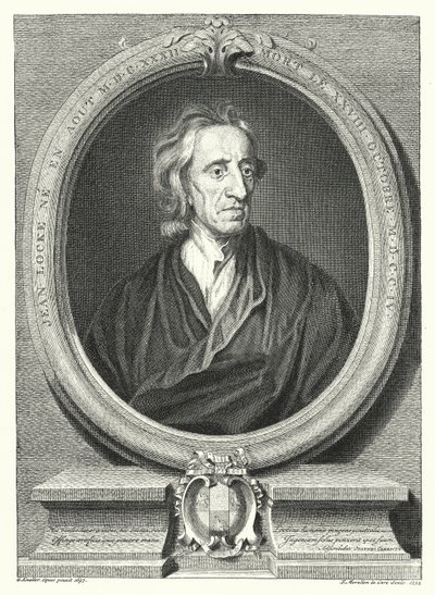 John Locke, filósofo inglés de Godfrey (after) Kneller