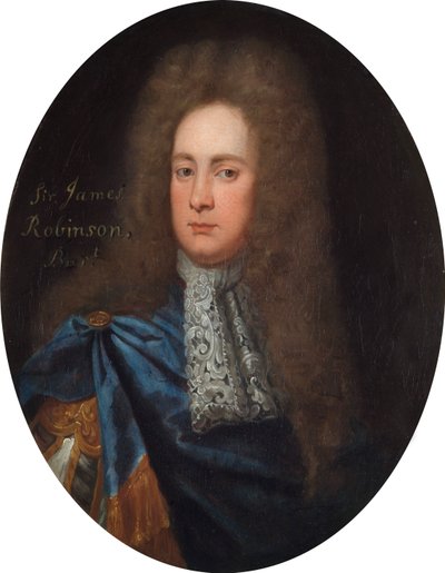 Sir John Robinson de Godfrey (after) Kneller