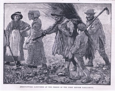 Trabajadores agrícolas en el período de la primera reforma del Parlamento de Godfrey C. Hindley