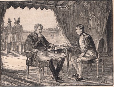 El Tratado de Tilsit AD 1807 de Godfrey C. Hindley