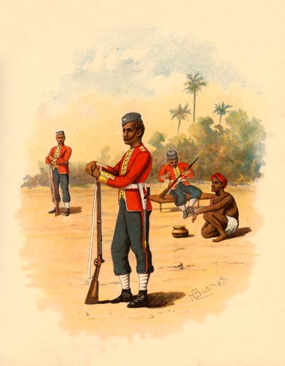 11º Infantería Nativa de Bengala, 1890 de Godfrey Douglas Giles