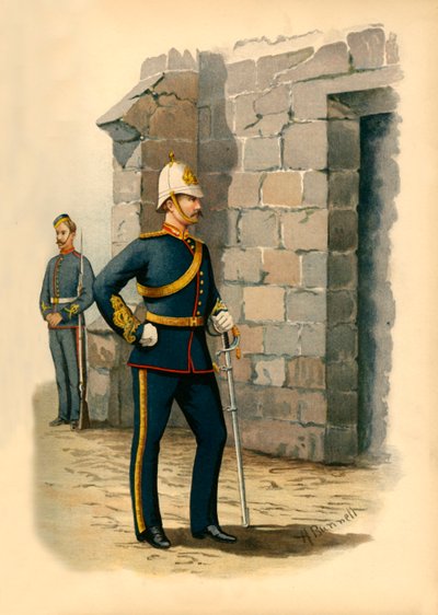 Artillería de la guarnición de Halifax, 1890 de Godfrey Douglas Giles