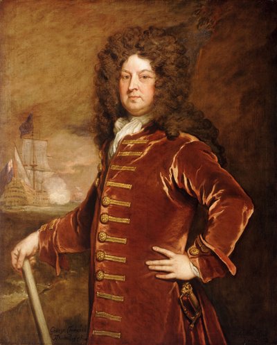 Almirante George Churchill (1654-1710), finales del siglo XVII-principios del XVIII (óleo) de Godfrey Kneller