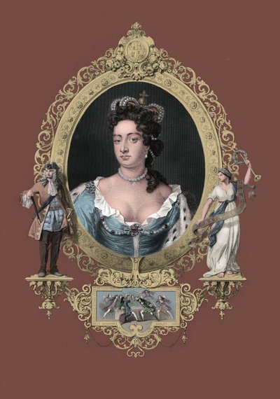 Ana Reina de Gran Bretaña de Godfrey Kneller
