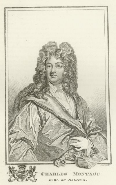 Charles Montagu, Conde de Halifax de Godfrey Kneller