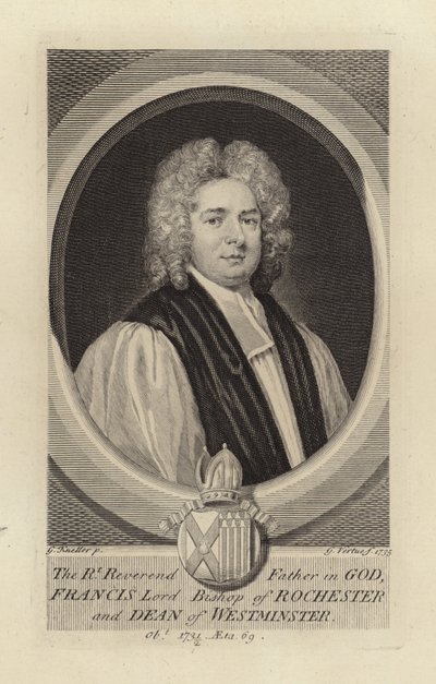 Francis Lord Obispo de Rochester de Godfrey Kneller
