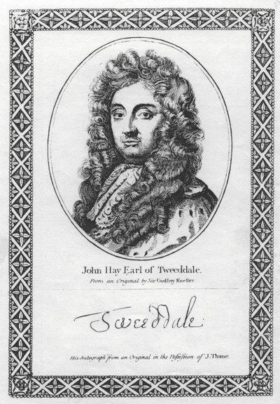 John Hay Conde de Tweeddale de Godfrey Kneller