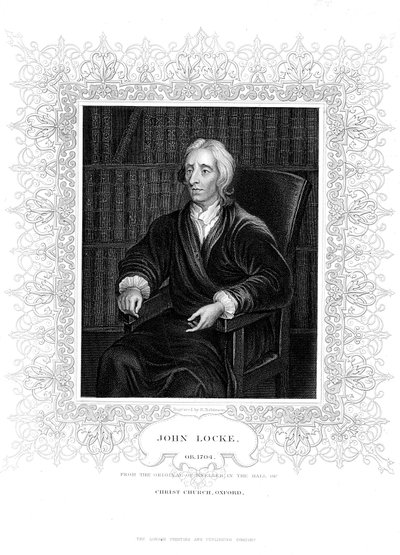 John Locke, filósofo inglés, c1680-1704 de Godfrey Kneller