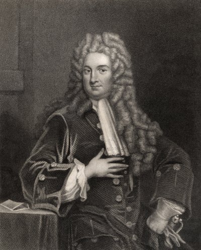 John Radcliffe, grabado por H. Cook, de 