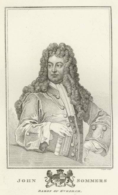 John Sommers, Barón de Evesham de Godfrey Kneller