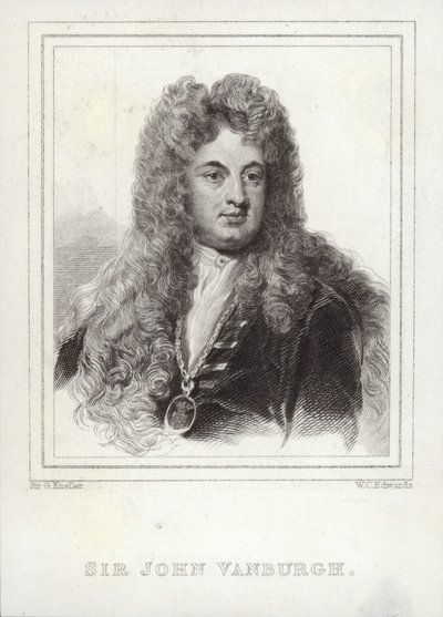 John Vanburgh de Godfrey Kneller