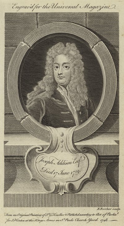 Joseph Addison, Esquire de Godfrey Kneller