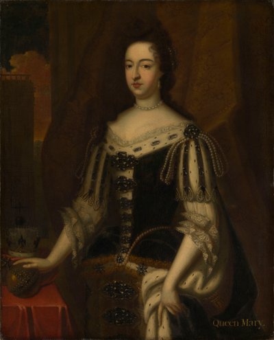 María II (1662-1694), finales del siglo XVII (óleo sobre lienzo) de Godfrey Kneller