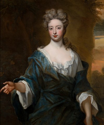 Retrato de Charlotte Myddleton (1679-1731), condesa de Warwick, c.1690-1723 (óleo sobre lienzo) de Godfrey Kneller