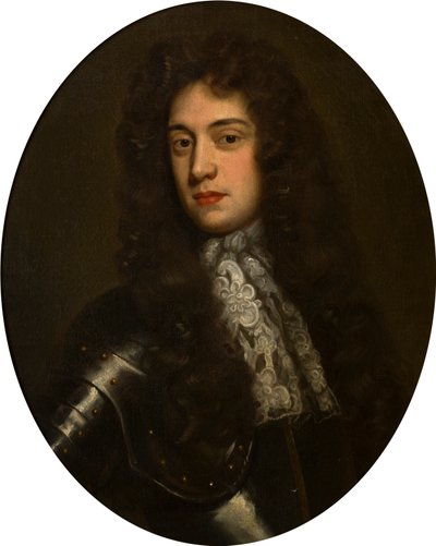 Retrato de Henry 4th Lord Herbert of Cherbury (muerto en 1691), c.1666-91 (óleo sobre lienzo) de Godfrey Kneller