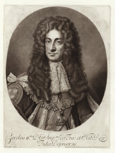 Retrato del Rey Carlos II de Godfrey Kneller