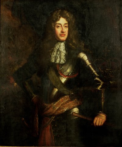 Retrato del Rey Jacobo II de Godfrey Kneller