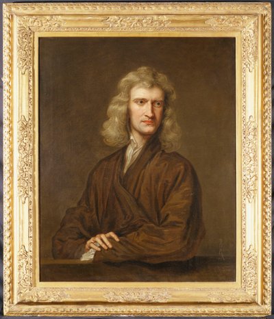 Retrato de Sir Isaac Newton de Godfrey Kneller