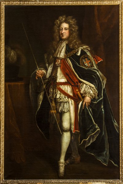 Retrato de William Cavendish, 4º Conde y 1º Duque de Devonshire, c.1690-1710 de Godfrey Kneller