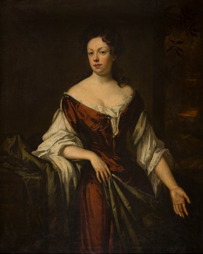 Retrato de una dama, c.1666-1723 (óleo sobre lienzo) de Godfrey Kneller