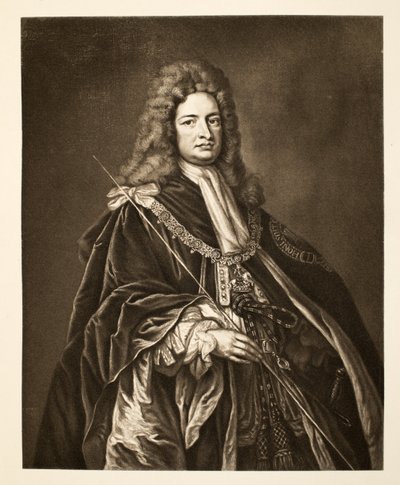 Robert Harley, Conde de Oxford, pub. 1902 de Godfrey Kneller