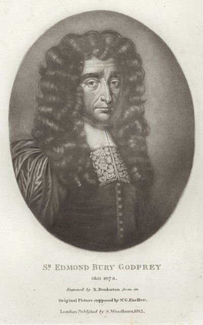 Sir Edmond Bury Godfrey de Godfrey Kneller