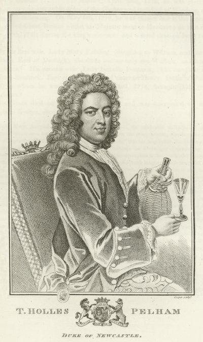 Thomas Holles Pelham, duque de Newcastle de Godfrey Kneller
