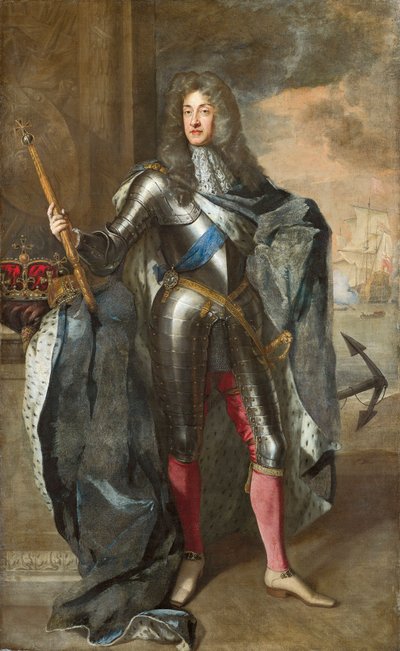 Retrato del rey Jorge I de Gran Bretaña (1660-1727) de Godfrey Kneller