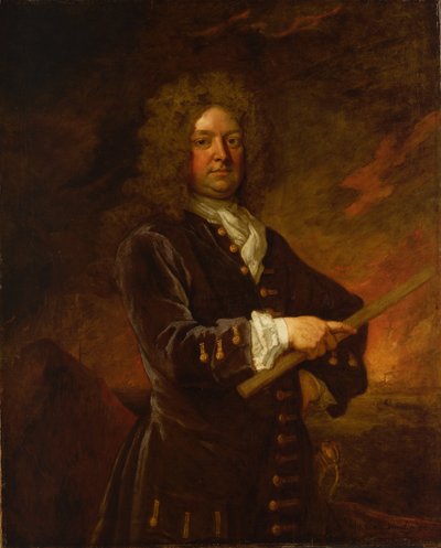 Vicealmirante Sir John Leake (1656-1720), finales del siglo XVII-principios del XVIII (óleo) de Godfrey Kneller