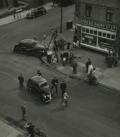 Escena callejera en Sidmouth Road North London de Godfrey Macdominic